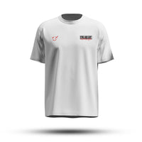 FOXED® STILLGELEGT UNISEX OVERSIZE SHIRT WHEEL WHITE