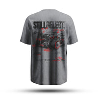 FOXED® STILLGELEGT UNISEX OVERSIZE SHIRT SPEED STONEWASHED GREY
