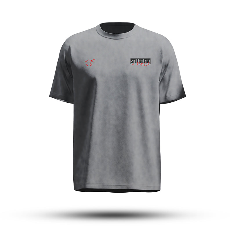 FOXED® STILLGELEGT UNISEX OVERSIZE SHIRT SPEED STONEWASHED GREY