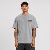 FOXED® STILLGELEGT UNISEX OVERSIZE SHIRT SPEED STONEWASHED GREY