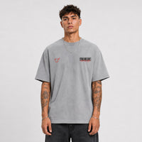 FOXED® STILLGELEGT UNISEX OVERSIZE SHIRT SPEED STONEWASHED GREY