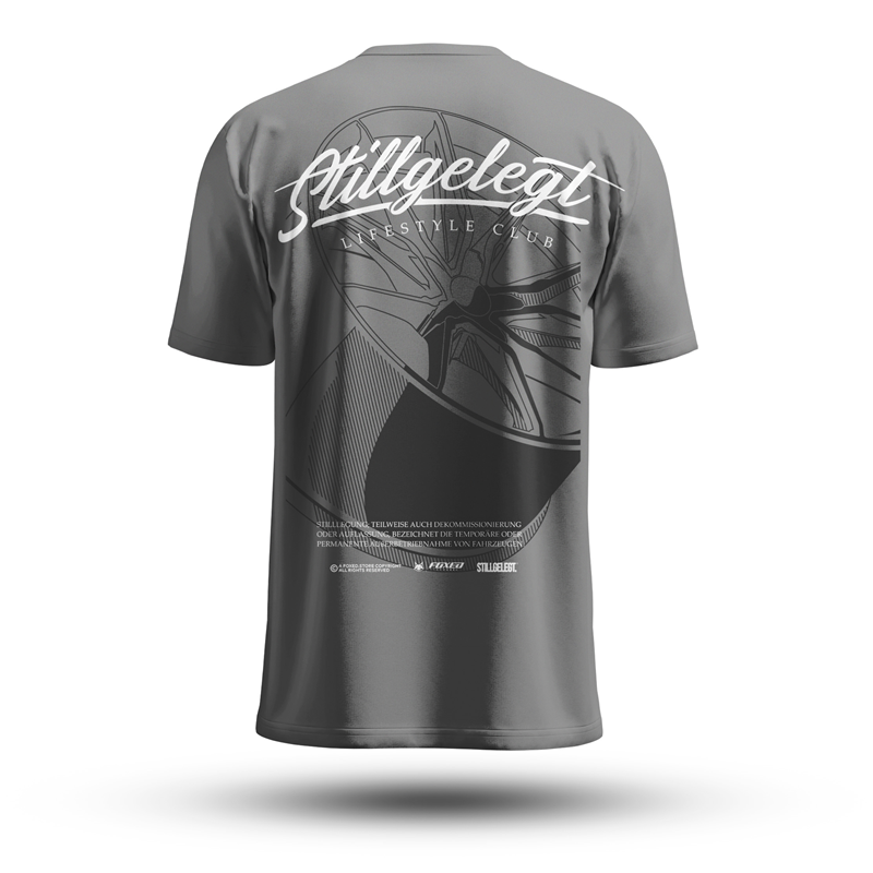 FOXED® STILLGELEGT UNISEX SHIRT GREY