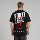 FOXED® STREET LEGAL OVERSIZE SHIRT BLACK