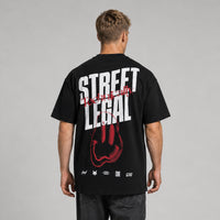 FOXED® STREET LEGAL OVERSIZE SHIRT BLACK