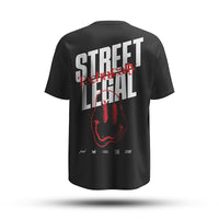 FOXED® STREET LEGAL OVERSIZE SHIRT BLACK