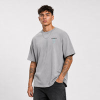 FOXED® STREET LEGAL OVERSIZE SHIRT STONEWASHED GREY