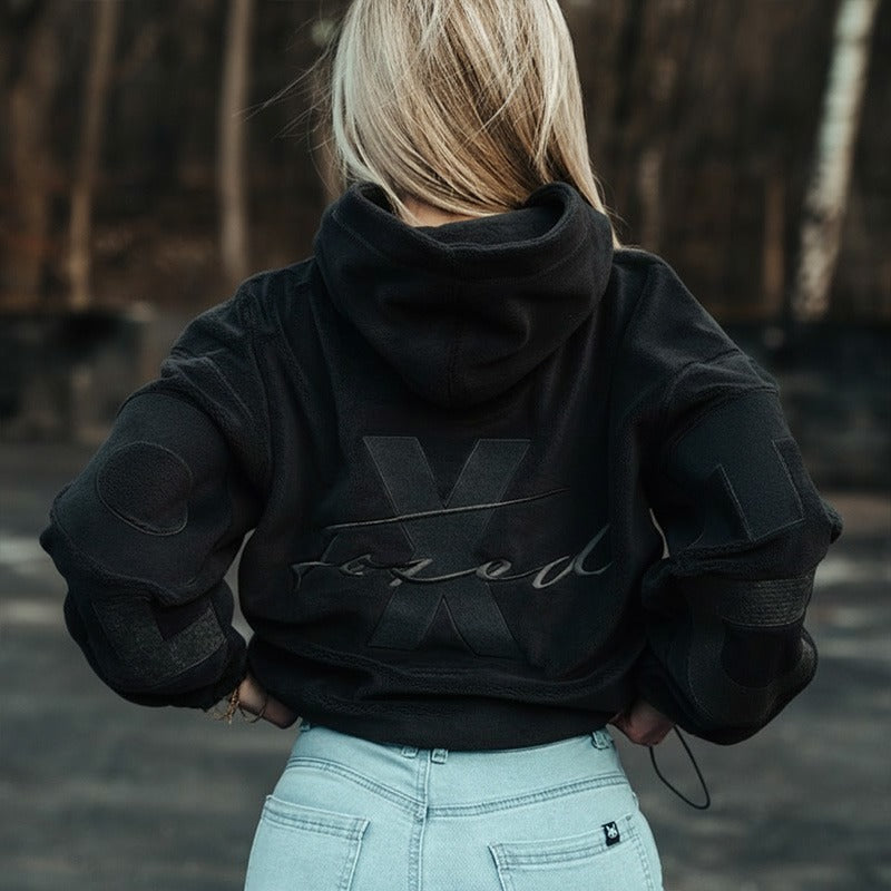 FOXED® STUDIOSTATE FLEECE HOODIE SCHWARZ