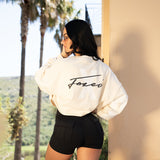 FOXED® STUDIOSTATE CROPPED SWEATER BEIGE