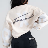 FOXED® STUDIOSTATE CROPPED SWEATER BEIGE