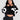 FOXED® STUDIOSTATE CROPPED SWEATER BLACK