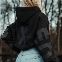 FOXED® STUDIOSTATE FLEECE CROPPED JACKET SCHWARZ