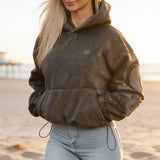 FOXED® STUDIOSTATE FLEECE HOODIE ANTHRAZIT