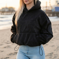 FOXED® STUDIOSTATE FLEECE HOODIE BLACK