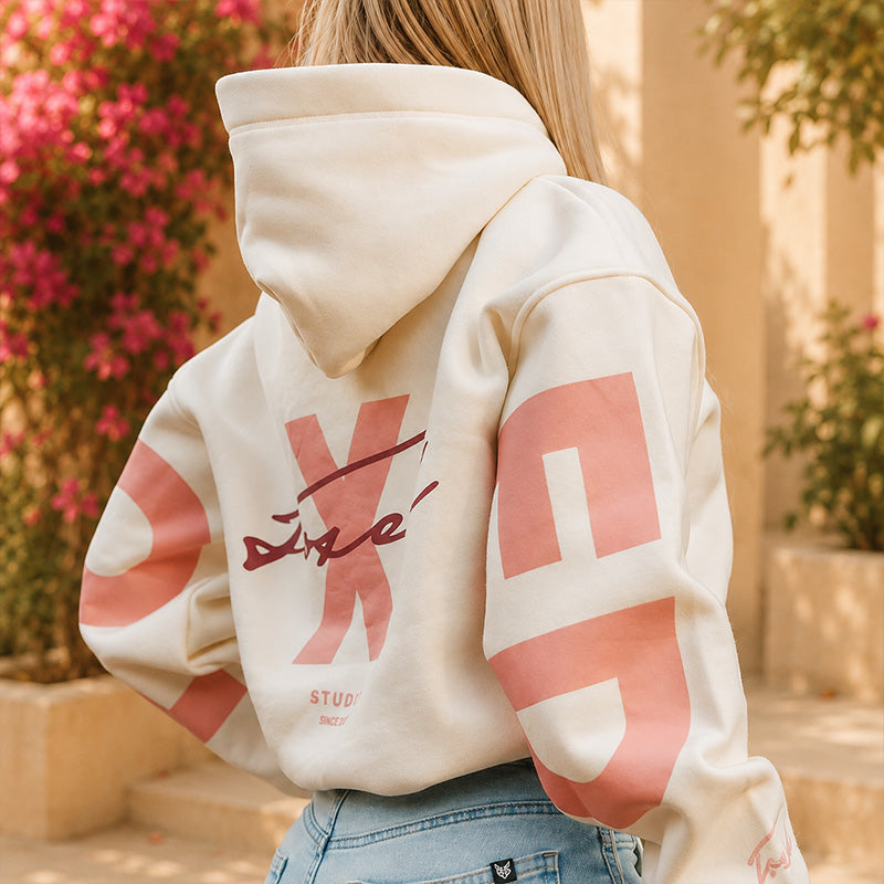 FOXED® STUDIOSTATE HOODIE BAMBOO MILK ROSE