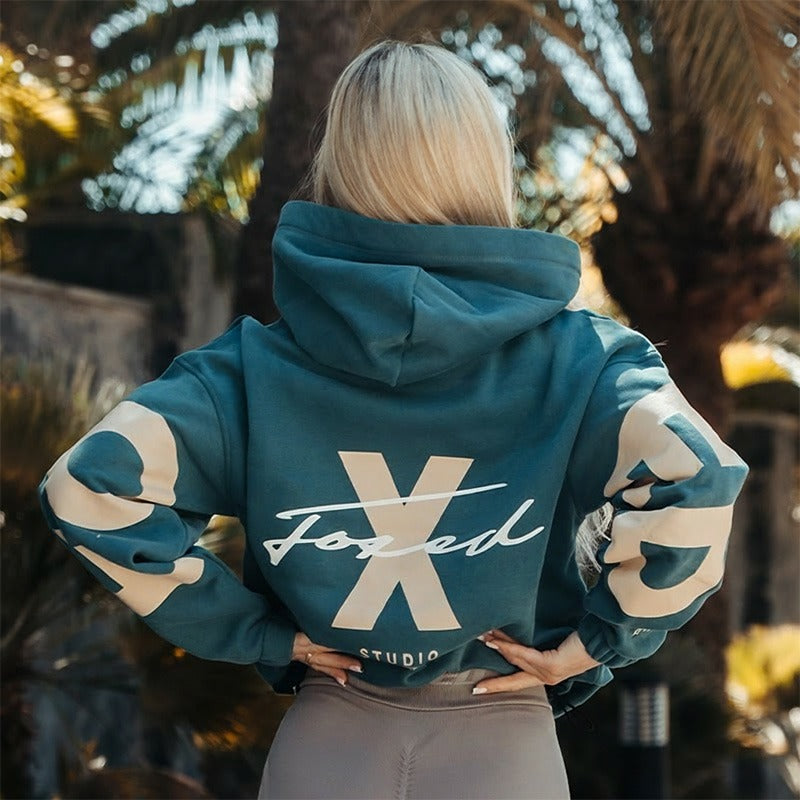 FOXED® STUDIOSTATE HOODIE PETROL