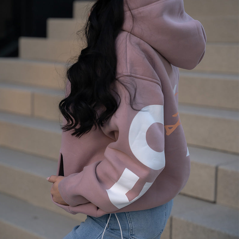 FOXED® STUDIOSTATE HOODIE SOFT BLUSH
