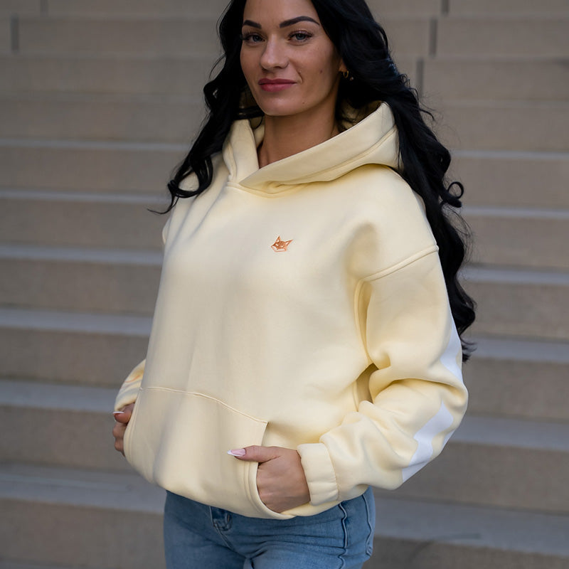 FOXED® STUDIOSTATE HOODIE SOFT LEMON