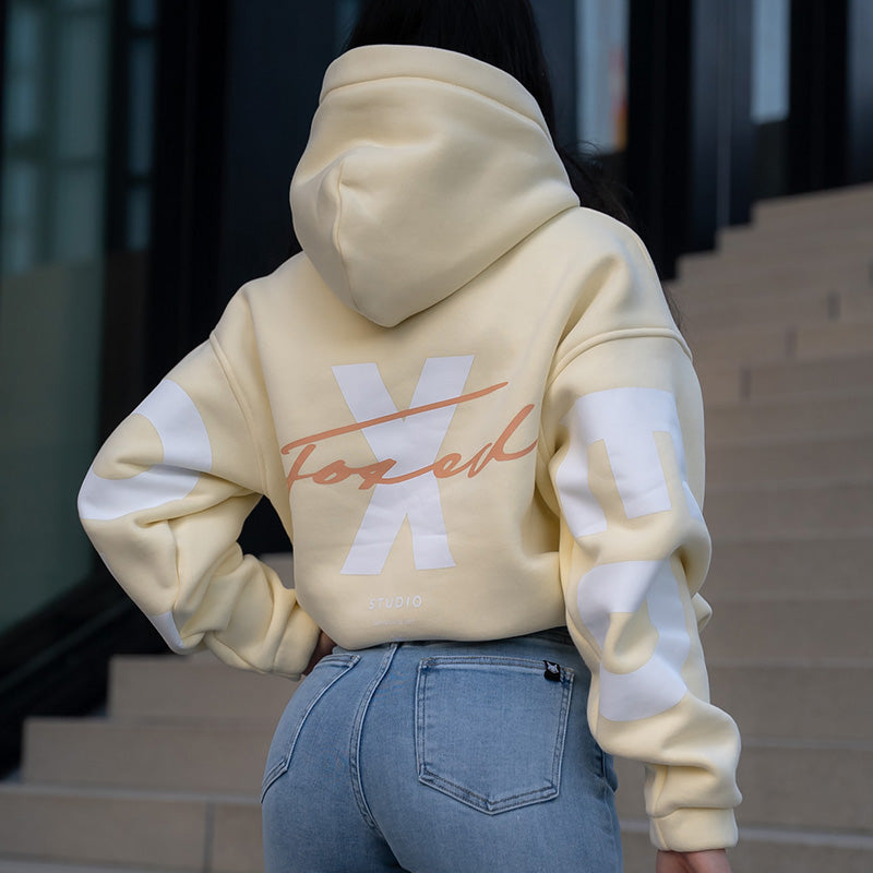 FOXED® STUDIOSTATE HOODIE SOFT LEMON