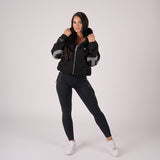 FOXED® STUDIOSTATE ZIPPER + CARGO LEGGINGS SET BLACK