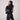 FOXED® STUDIOSTATE ZIPPER + CARGO LEGGINGS SET BLACK