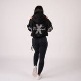 FOXED® STUDIOSTATE ZIPPER + CARGO LEGGINGS SET BLACK