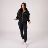 FOXED® STUDIOSTATE ZIPPER + CARGO LEGGINGS SET BLACK