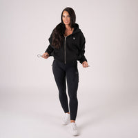 FOXED® STUDIOSTATE ZIPPER + CARGO LEGGINGS SET BLACK