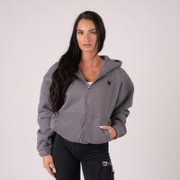 FOXED® STUDIOSTATE ZIPPER + CARGO LEGGINGS SET GREY
