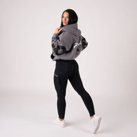 FOXED® STUDIOSTATE ZIPPER + CARGO LEGGINGS SET GREY