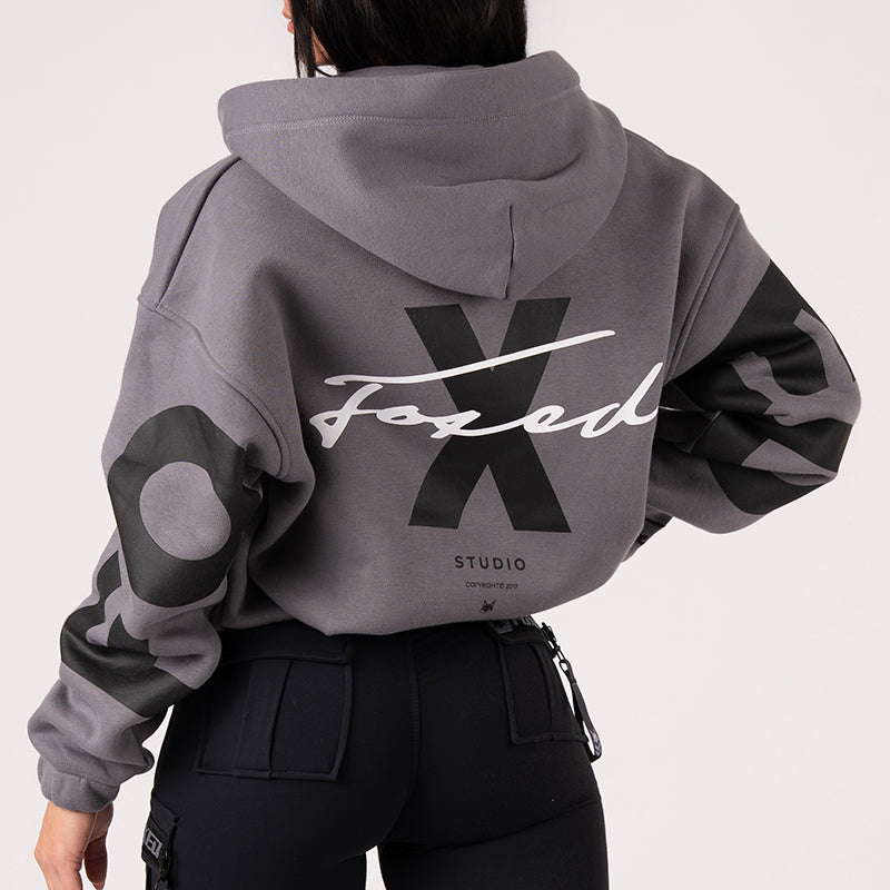 FOXED® STUDIOSTATE OVERSIZE ZIPPER GREY