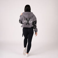 FOXED® STUDIOSTATE ZIPPER + CARGO LEGGINGS SET GREY