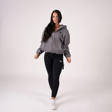 FOXED® STUDIOSTATE ZIPPER + CARGO LEGGINGS SET GREY