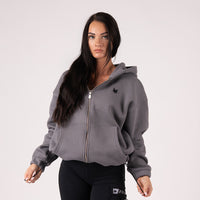 FOXED® STUDIOSTATE OVERSIZE ZIPPER GREY