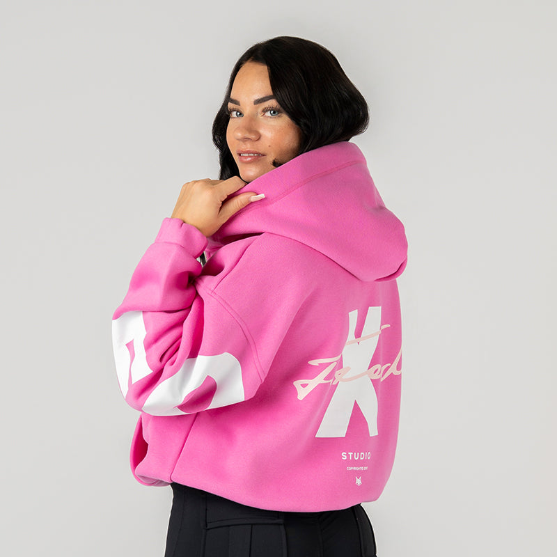 FOXED® STUDIOSTATE OVERSIZE ZIPPER IBIZA PINK