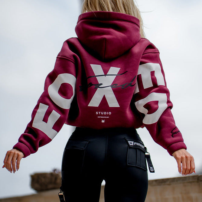 FOXED® STUDIOSTATE HOODIE SMOKED CHERRY