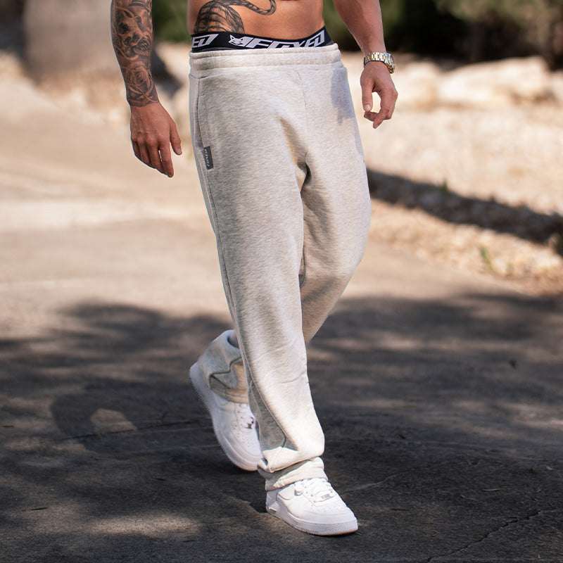 FOXED® SWEAT JOGGER PANTS GREY MELANGE