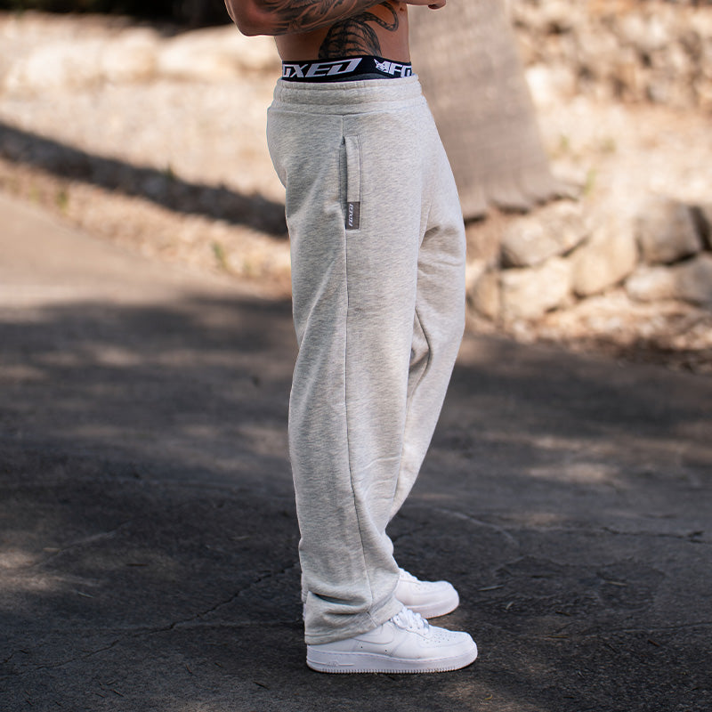 FOXED® SWEAT JOGGER PANTS GREY MELANGE