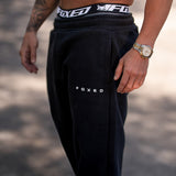 FOXED® SWEAT JOGGER PANTS BLACK