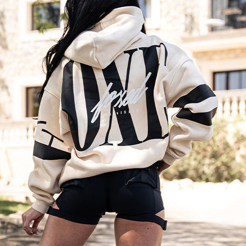 FOXED® URBAN UNISEX HOODIE MACADAMIA