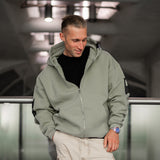 FOXED® URBAN UNISEX ZIPPER GREEN/BLACK