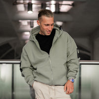 FOXED® URBAN UNISEX ZIPPER GREEN/BLACK
