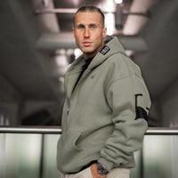 FOXED® URBAN UNISEX ZIPPER GREEN/BLACK