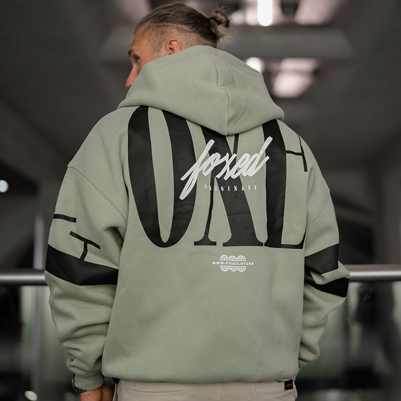 FOXED® URBAN UNISEX ZIPPER GREEN/BLACK
