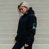 FOXED® URBAN UNISEX HOODIE BLACK