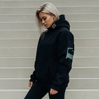 FOXED® URBAN UNISEX HOODIE BLACK