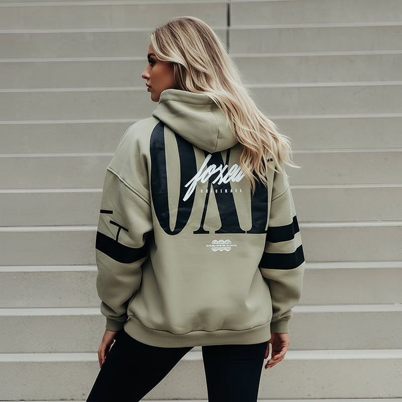 FOXED® URBAN UNISEX HOODIE GREEN