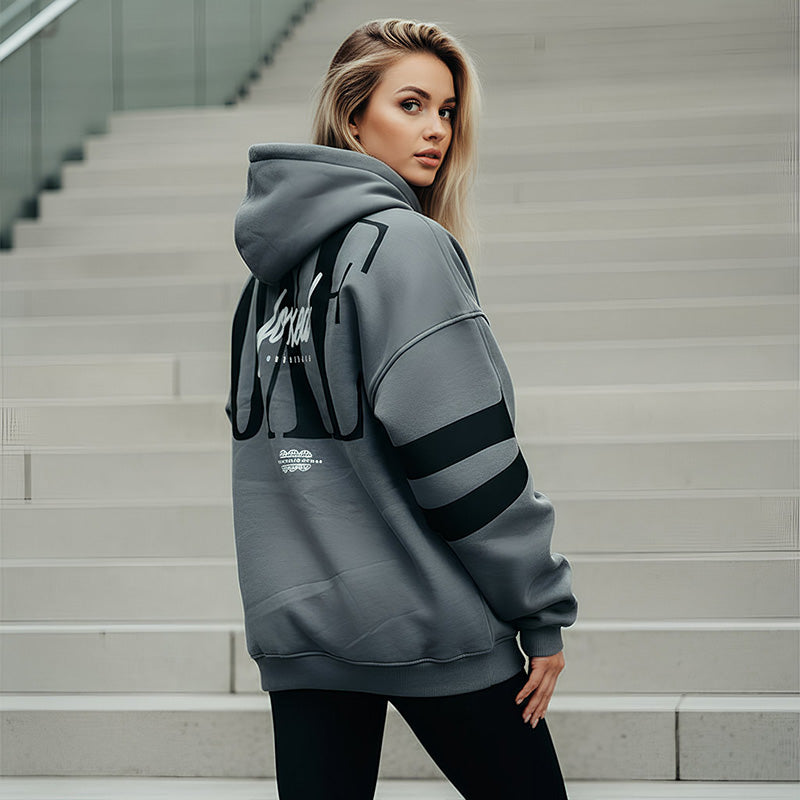 FOXED® URBAN UNISEX HOODIE GREY