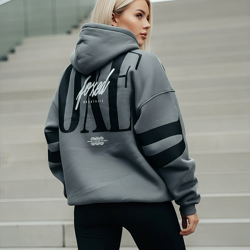 FOXED® URBAN UNISEX HOODIE GREY
