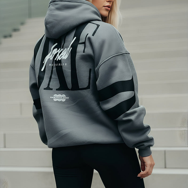 FOXED® URBAN UNISEX HOODIE GREY