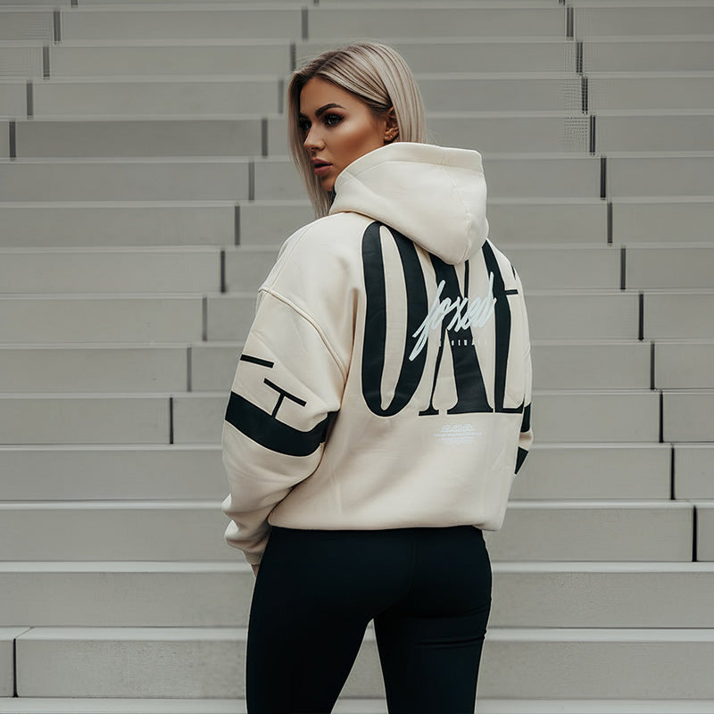 FOXED® URBAN UNISEX HOODIE MACADAMIA